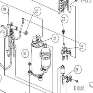 Compresor Aire Acond. Hisense