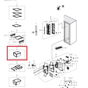 Cajón frigorífico Samsung