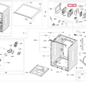 PCB Eeprom Lavadora Secadora Samsung
