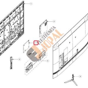 PCB Main Tv Samsung