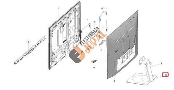 Soporte Pie Monitor Samsung - Imagen 2