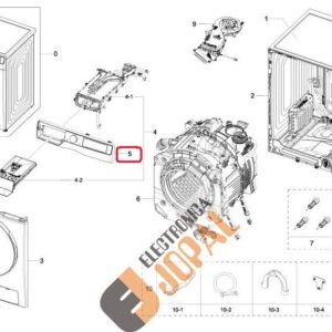 Panel Control Lavadora Samsung