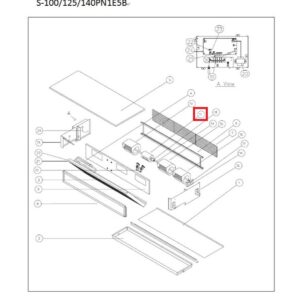Motor fan aire acond. Panasonic