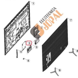 PCB Main Tv Samsung