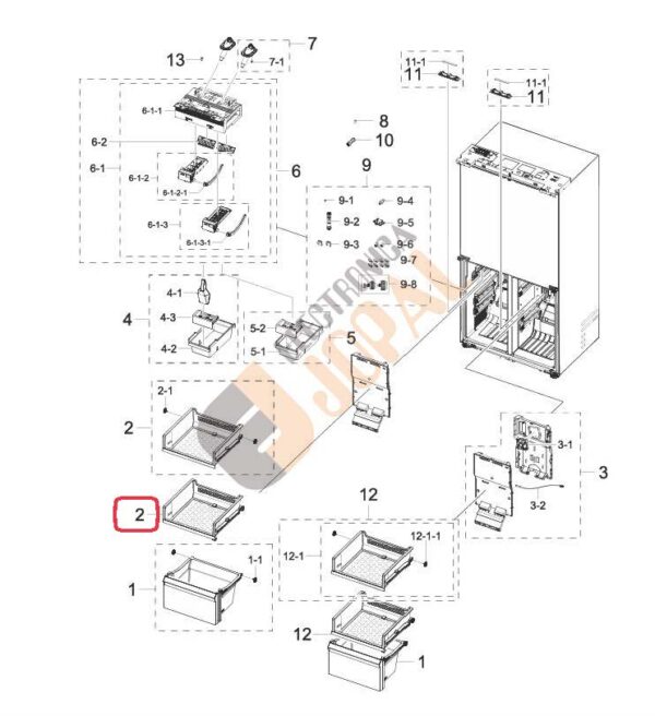 Cajón Congelador Samsung - Imagen 2