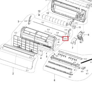 Motor Aire Acond. Samsung