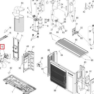 Motor ventilador CV7010000047 aire acondicionado Panasonic