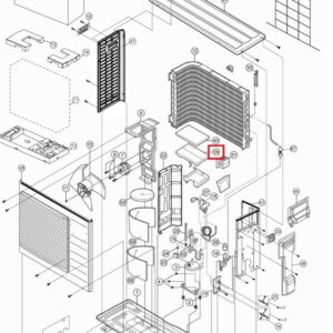 Placa control CWA73C7761R aire acondicionado Panasonic