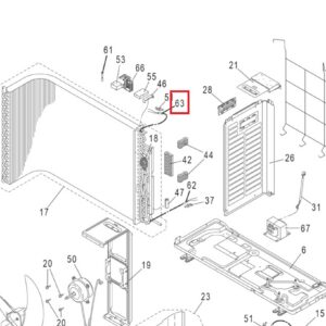 Sonda CV9231664166 para aire acondicionado Panasonic