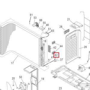 Sonda CV9231859388 para aire acondicionado Panasonic